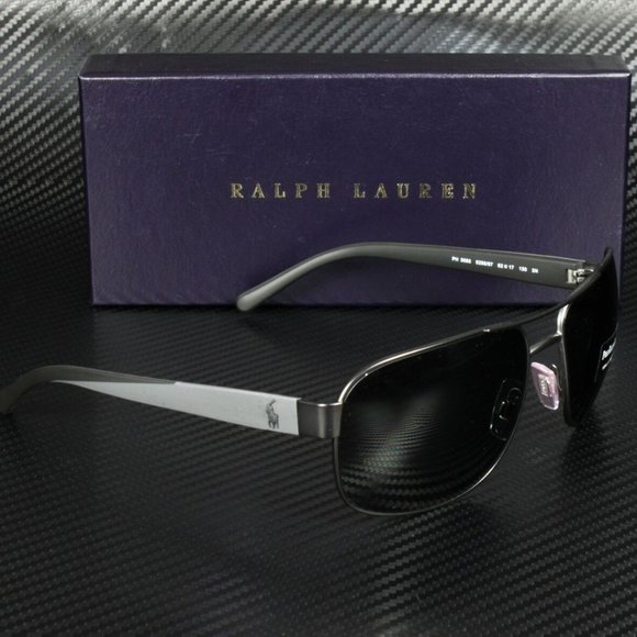 Ralph Lauren Gunmetal Men's Sunglasses w/ box